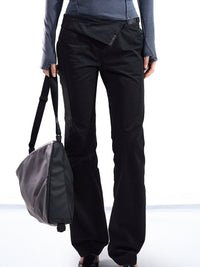 ASYMMETRIC WAIST PANTS