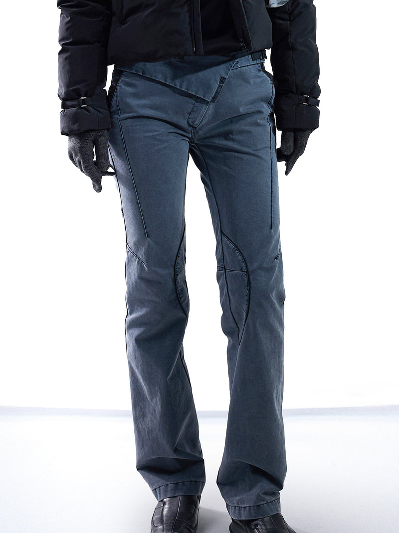 ASYMMETRIC WAIST PANTS