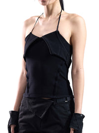 2WAY HALTER SLEEVELESS