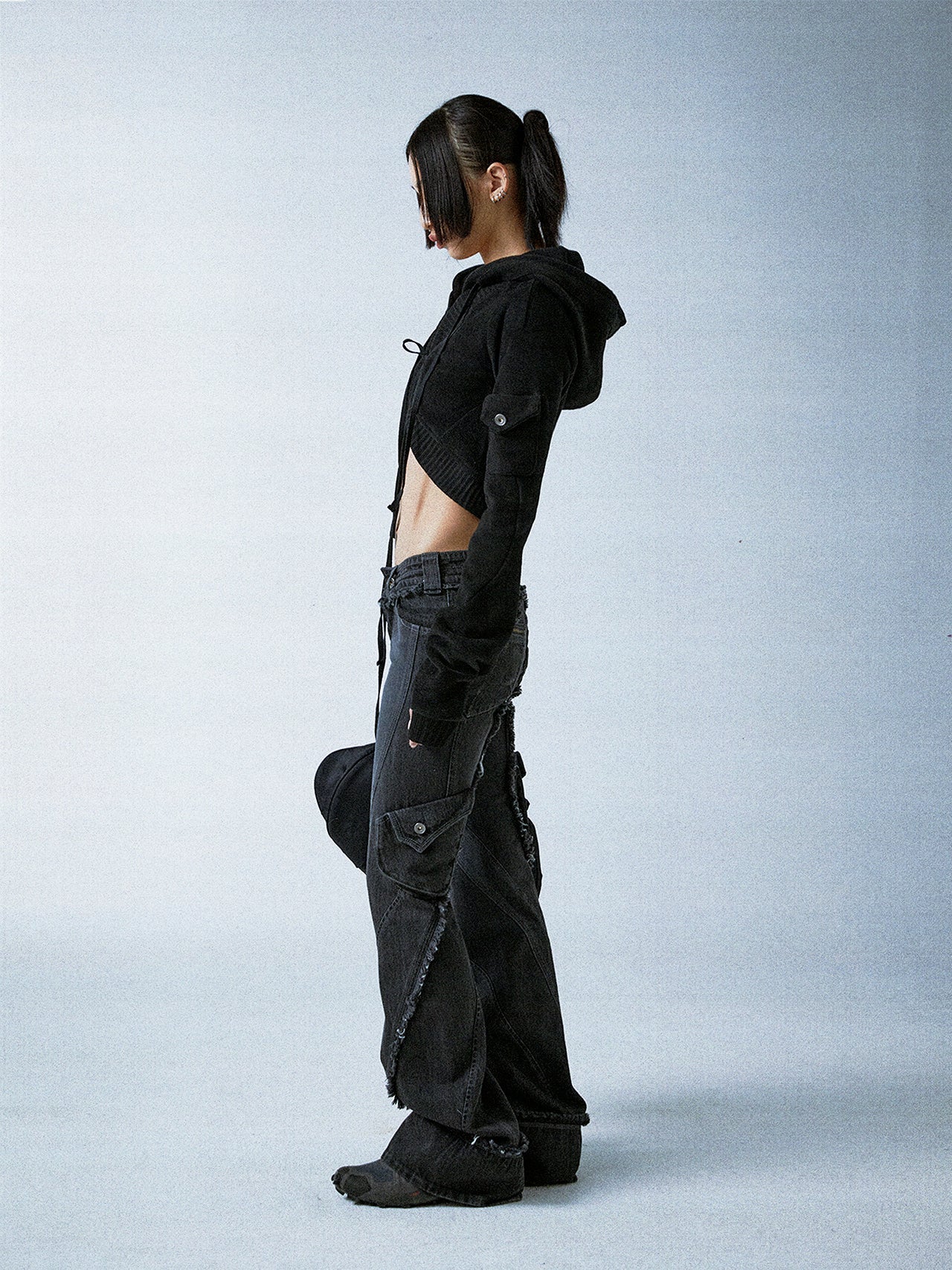 C_ LOW RISE PANTS