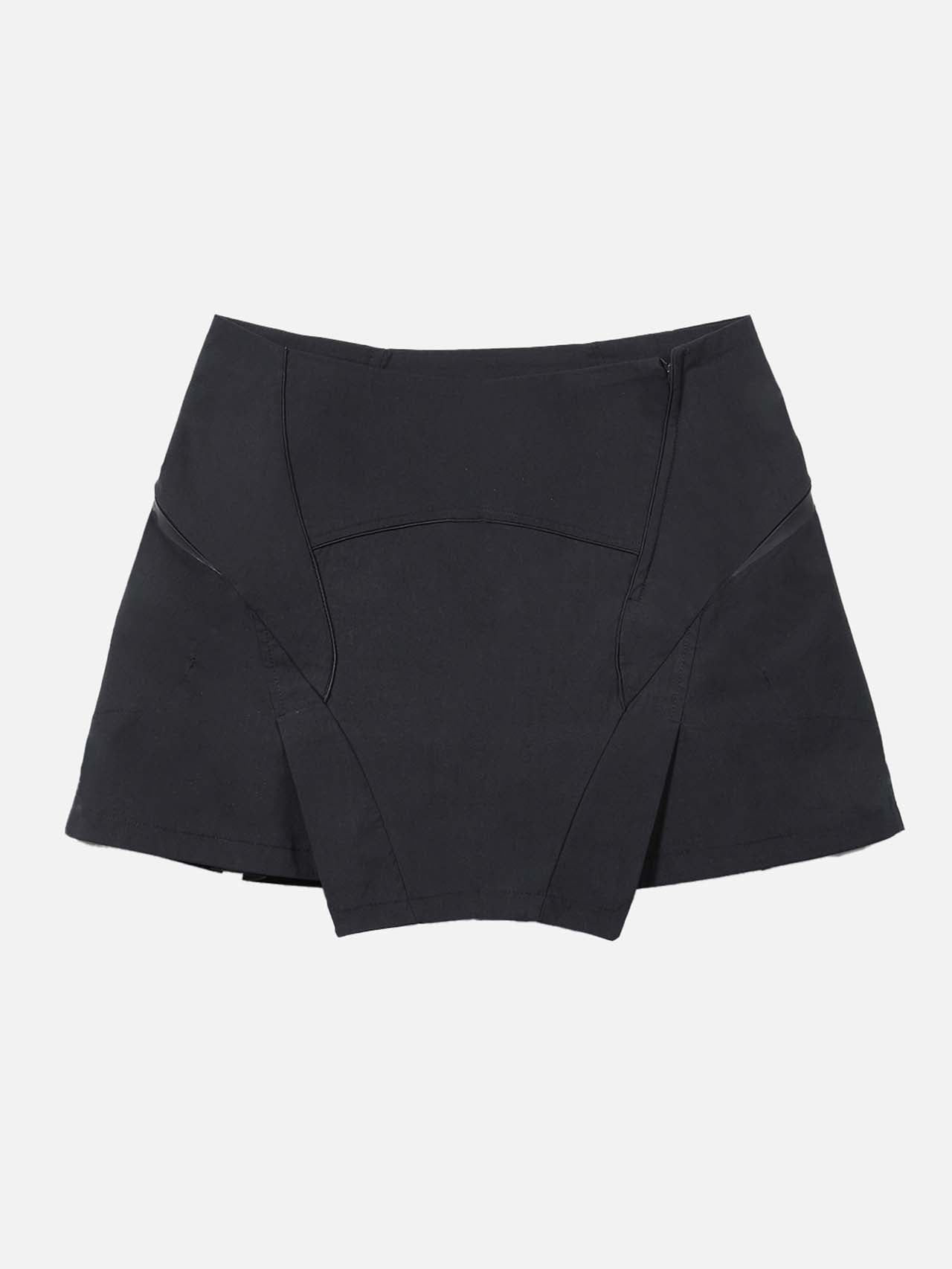 PLEATED MINI SKIRT