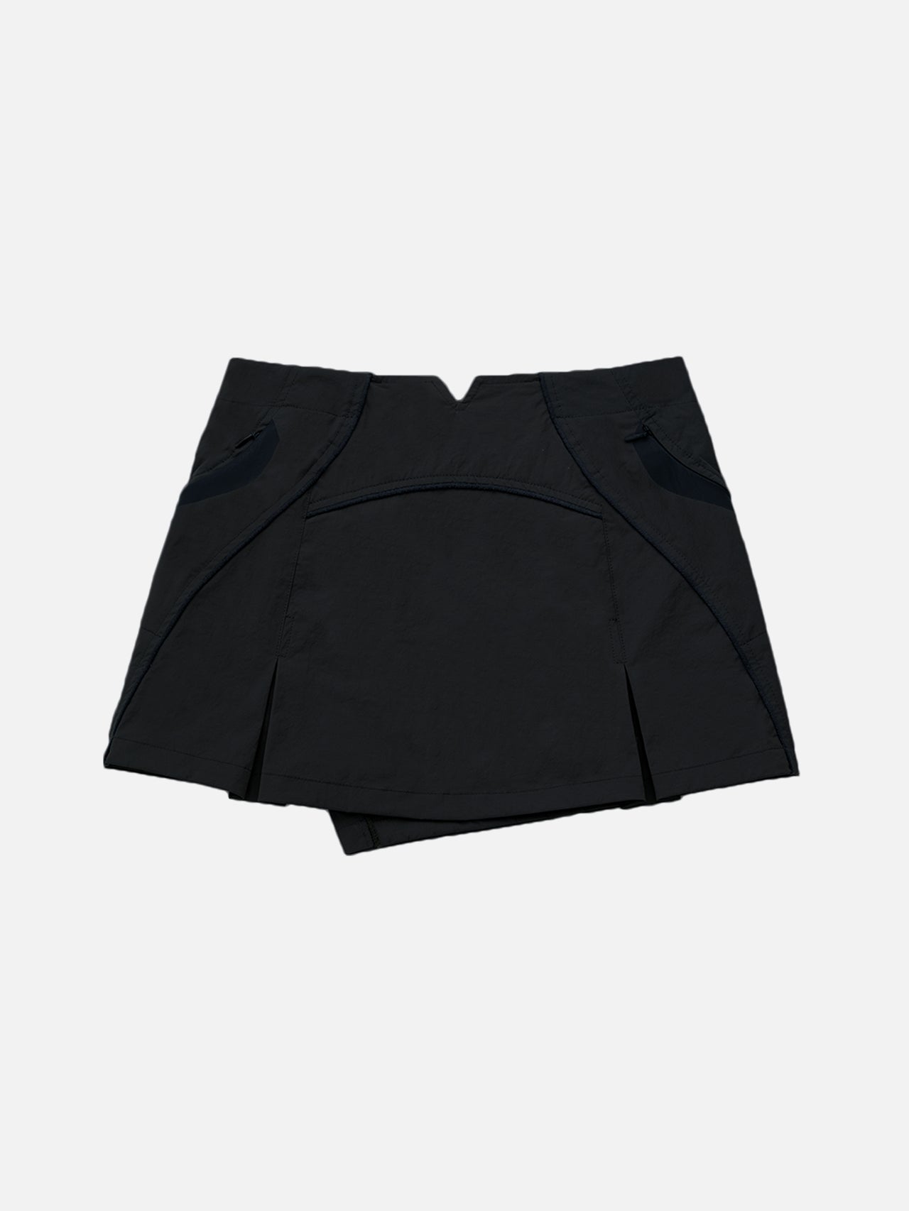 PLEATED MINI SKIRT