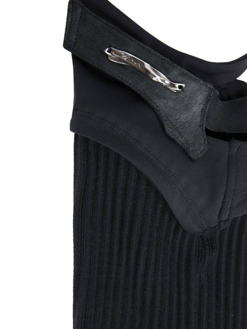 ASYMMETRIC LEG WARMER