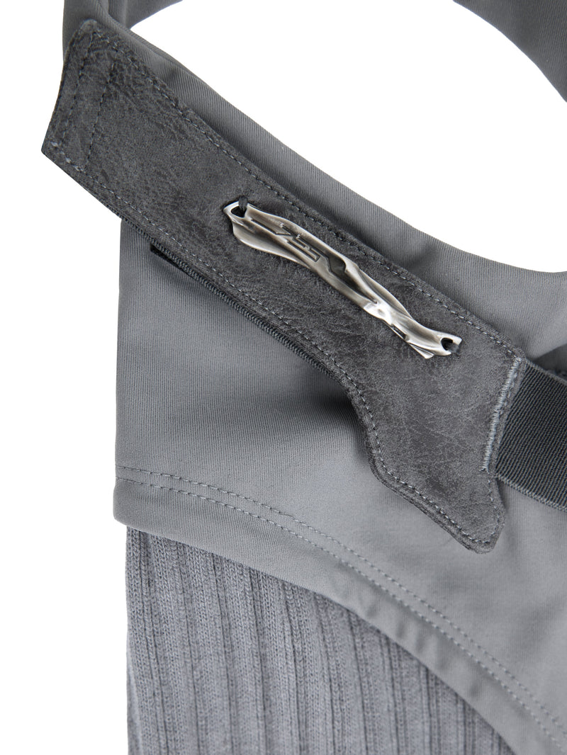 ASYMMETRIC LEG WARMER