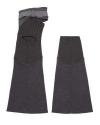 ASYMMETRIC LEG WARMER