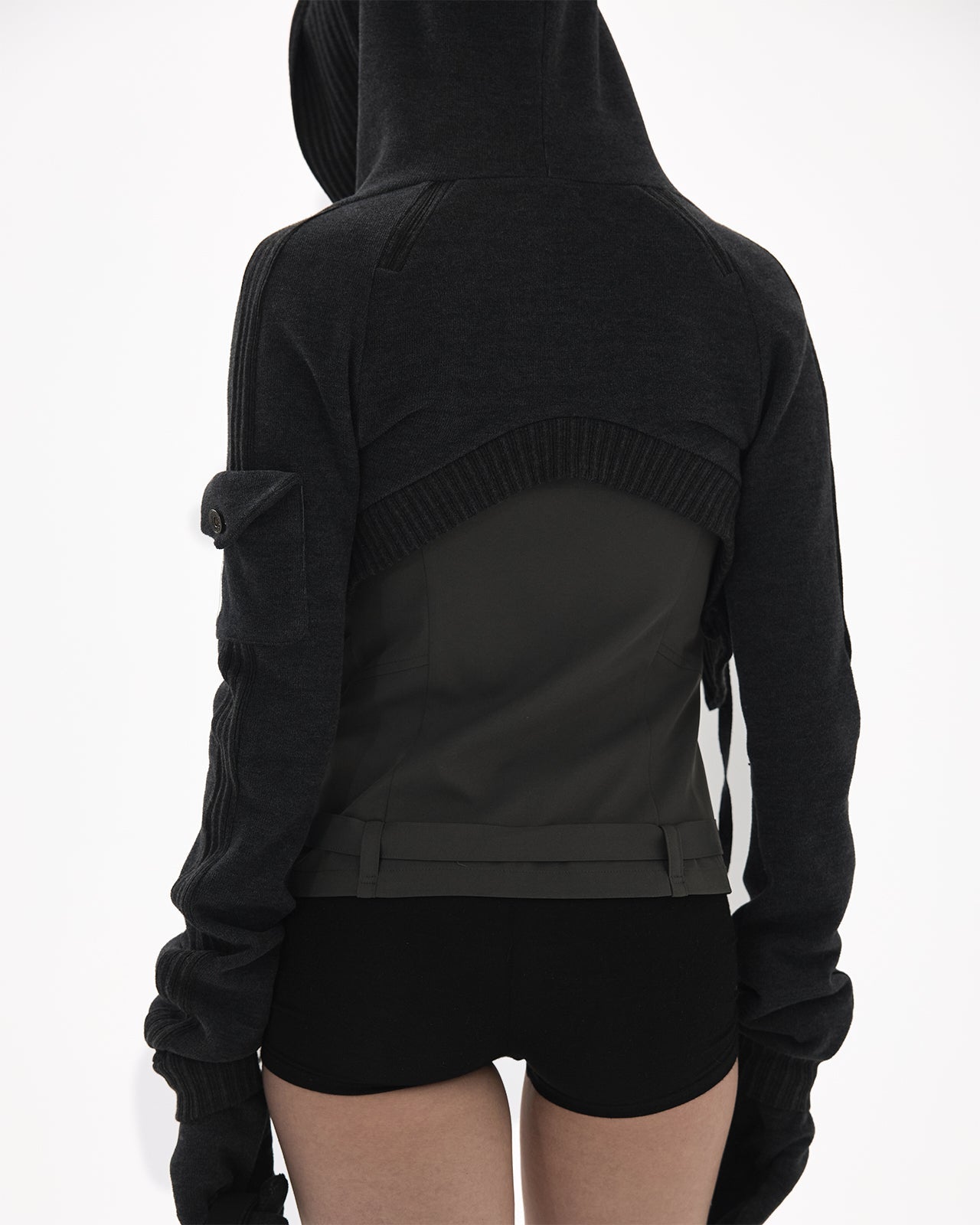 HOODED BOLERO
