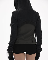 HOODED BOLERO