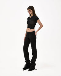ASYMMETRIC HALF SLEEVE SHIRT