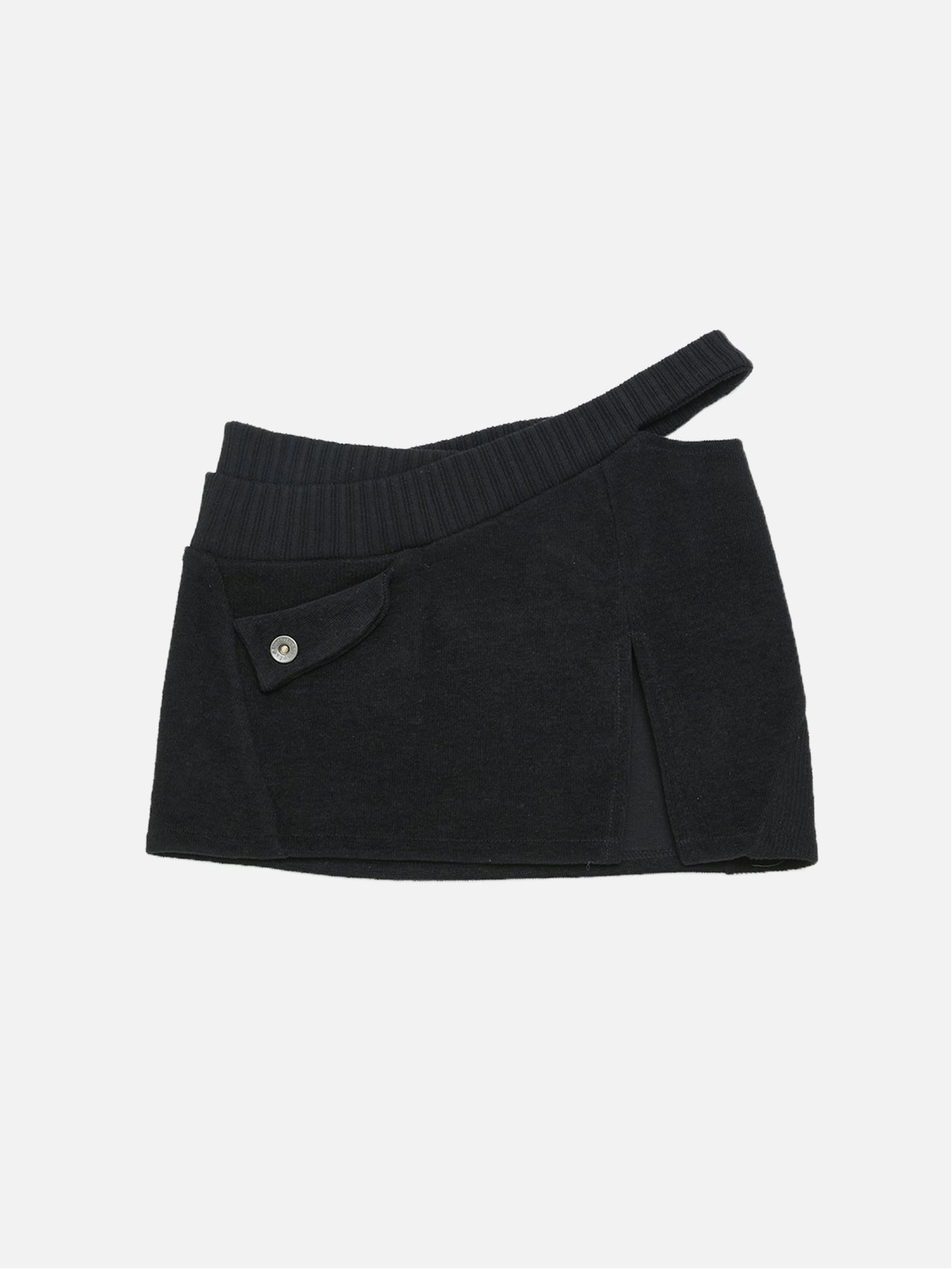 ASYMMETRIC MINI SKIRT