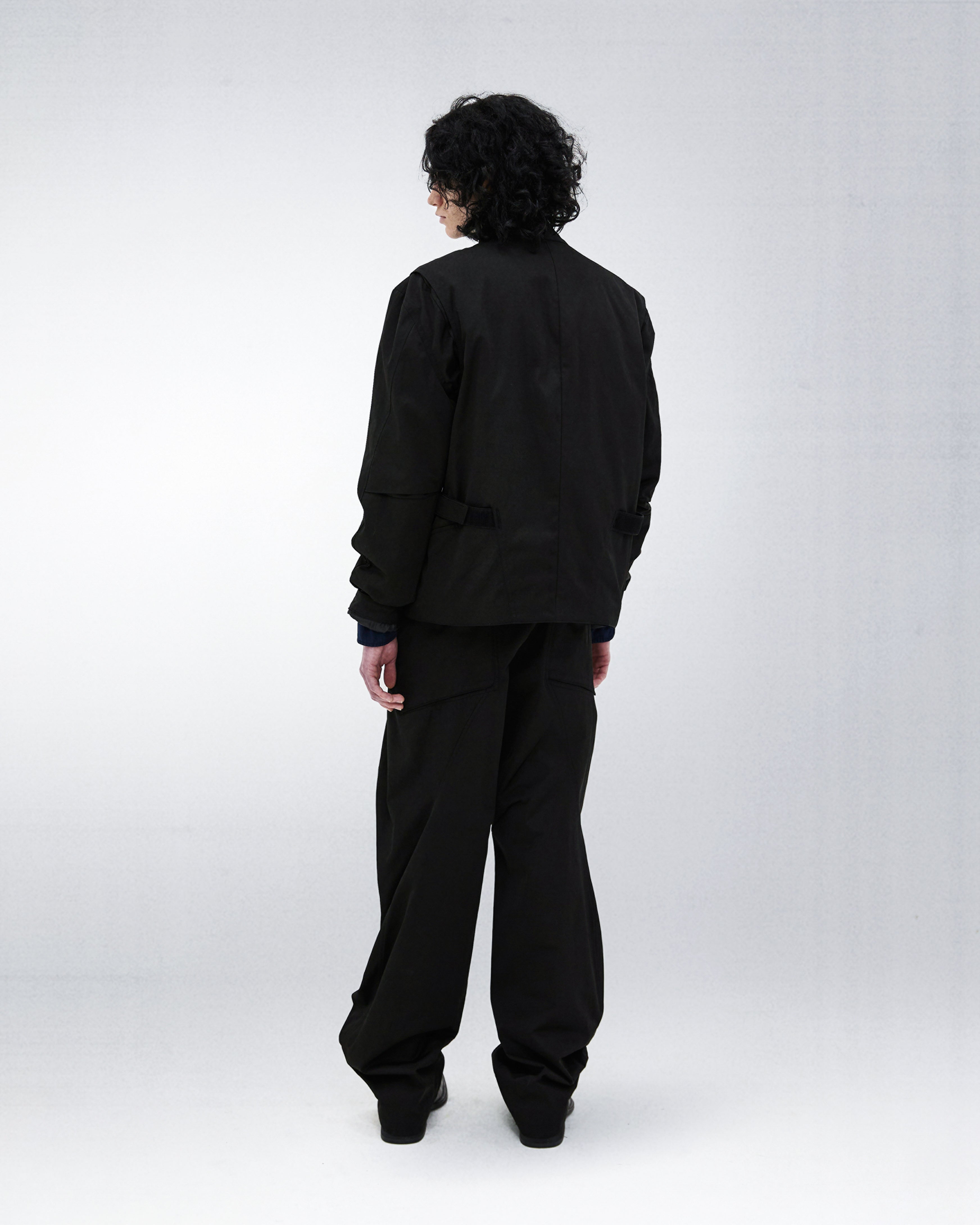 ASYMMETRIC TRUCKER JACKET