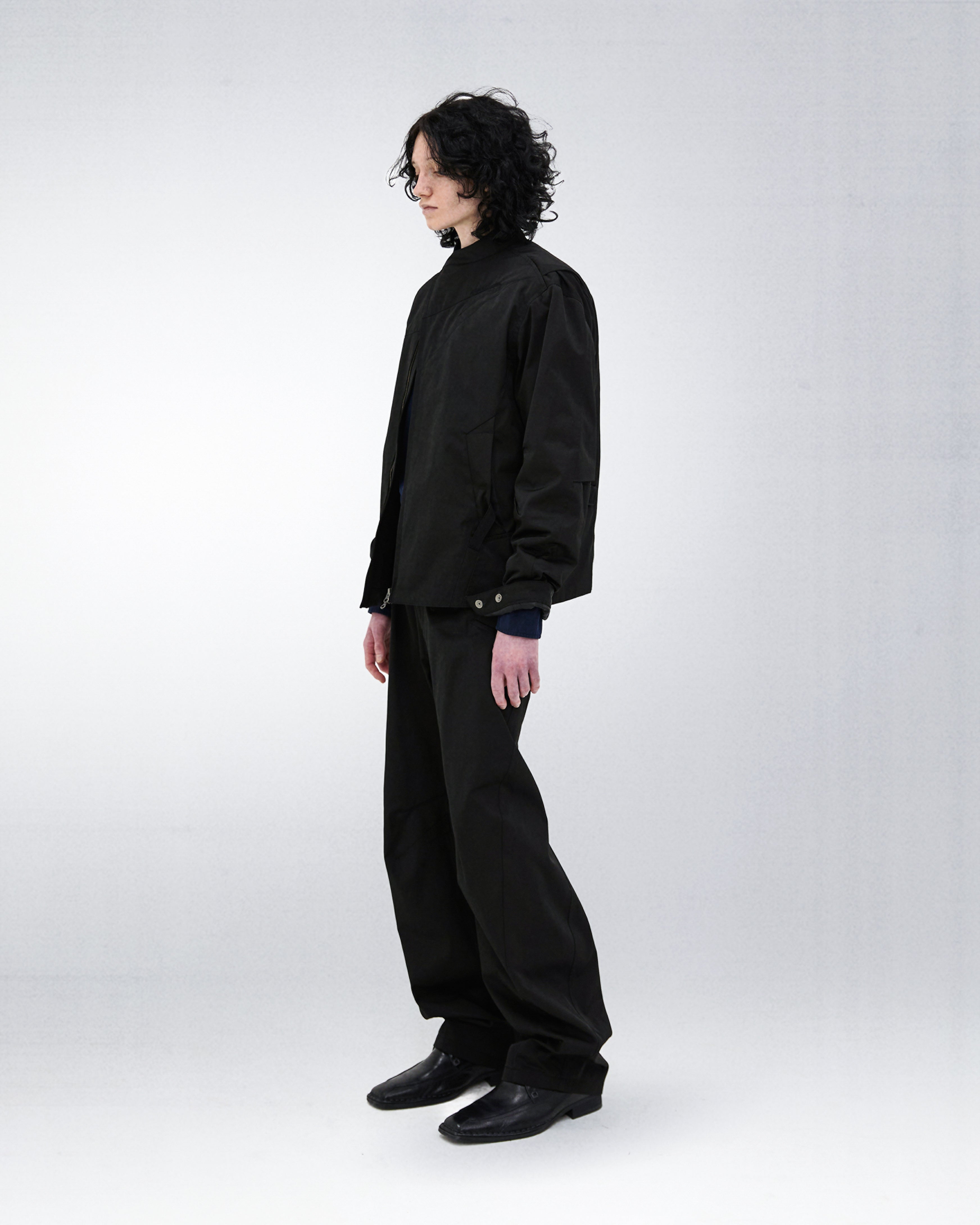 ASYMMETRIC TRUCKER JACKET