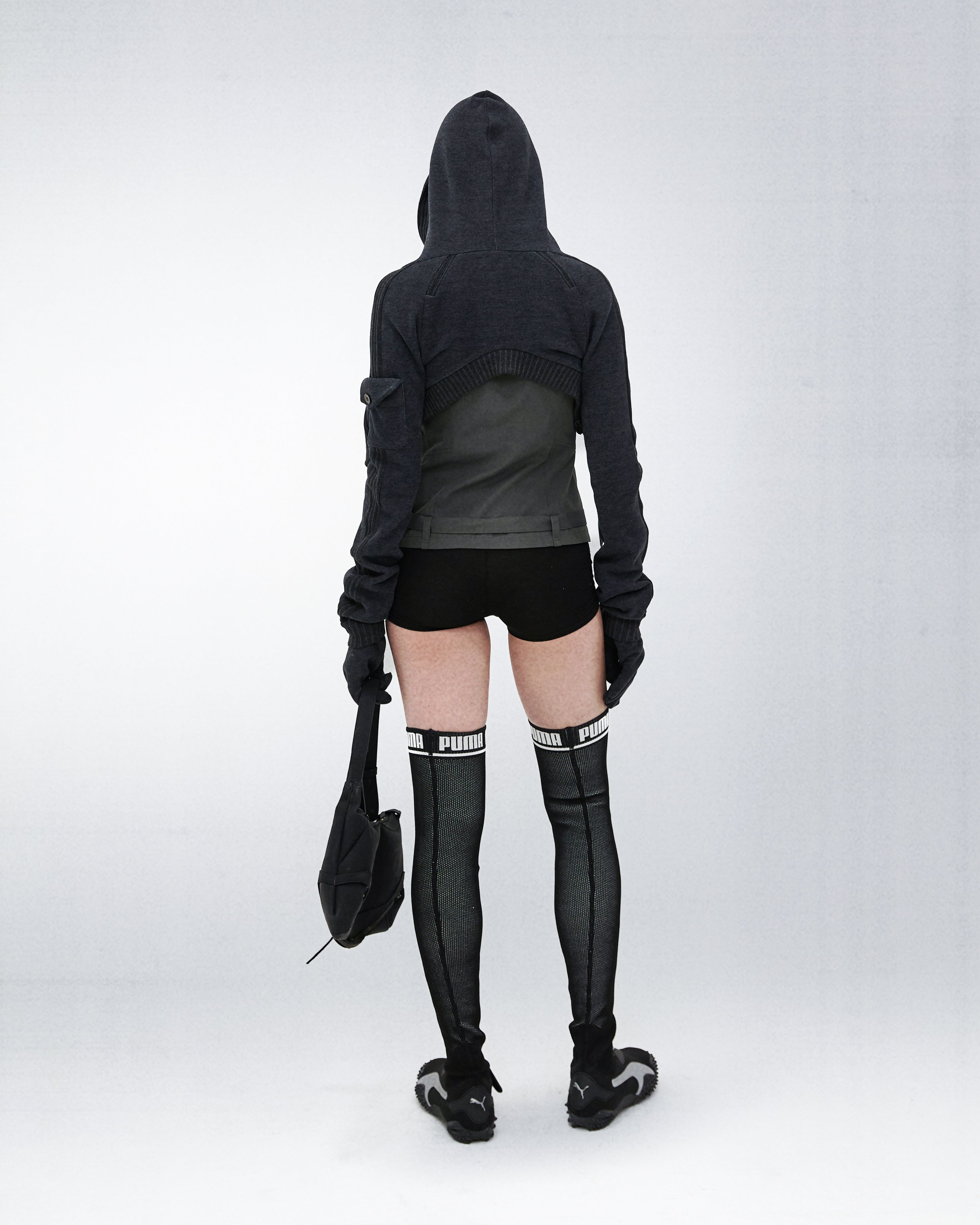 HOODED BOLERO
