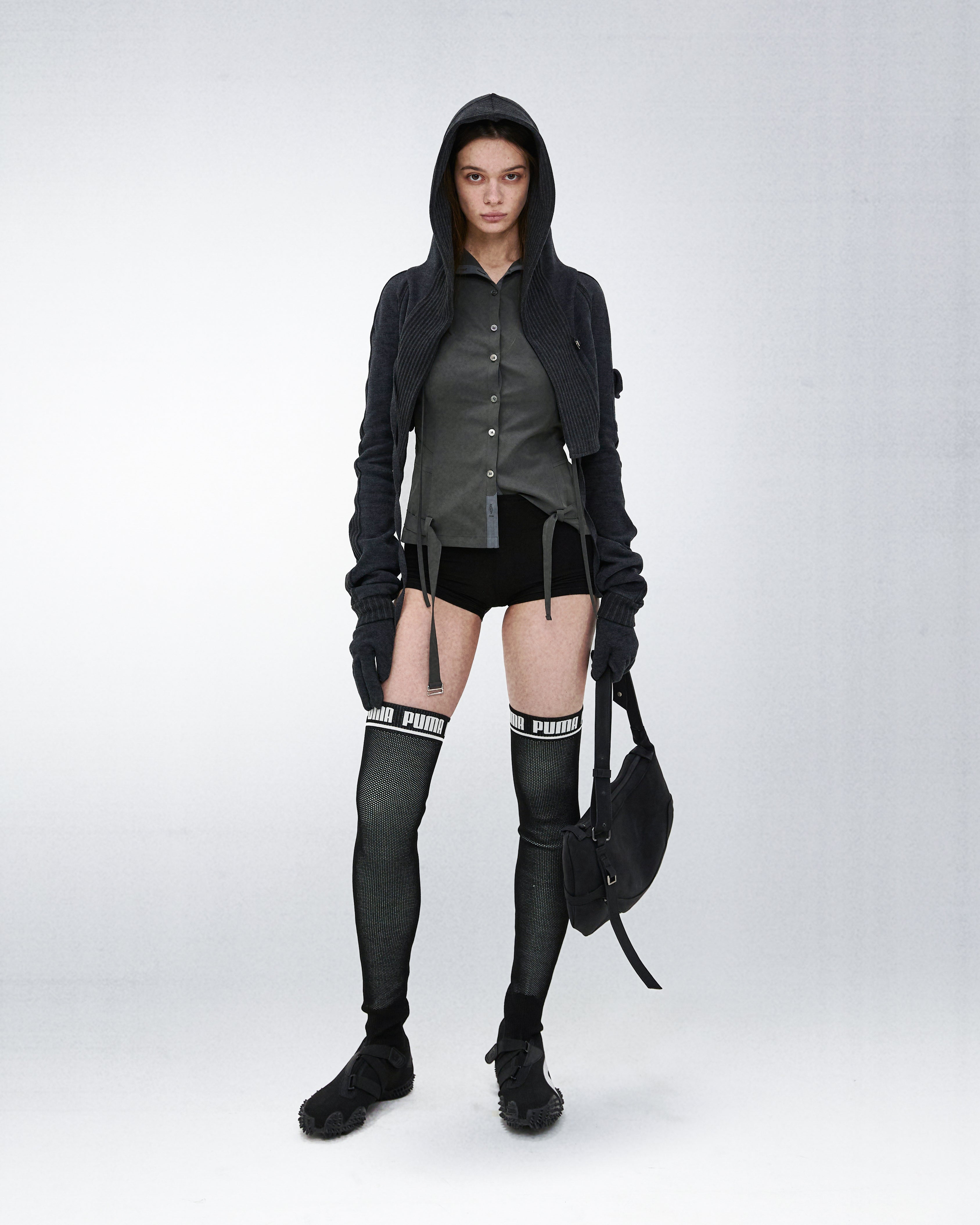 HOODED BOLERO