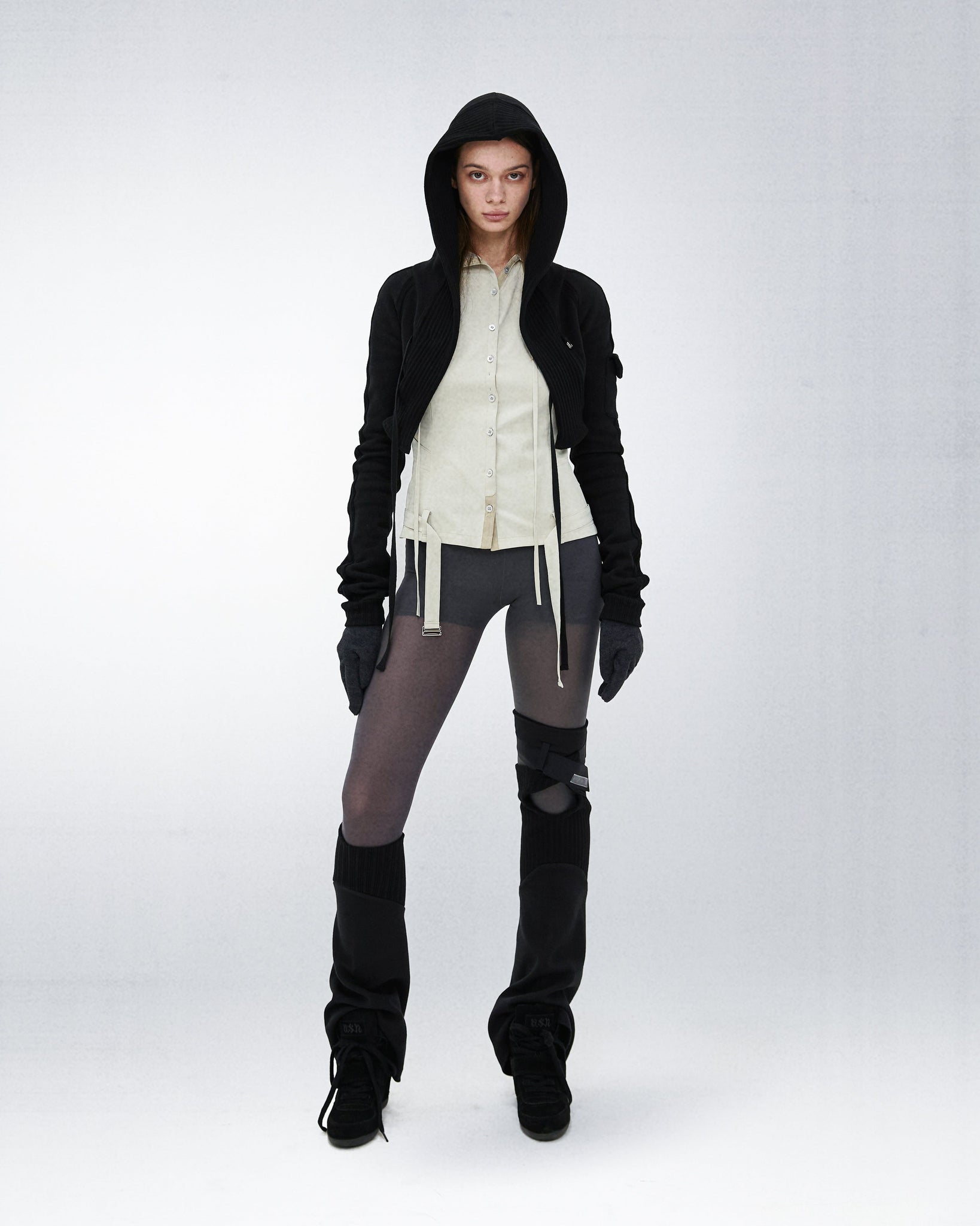 ASYMMETRIC LEG WARMER