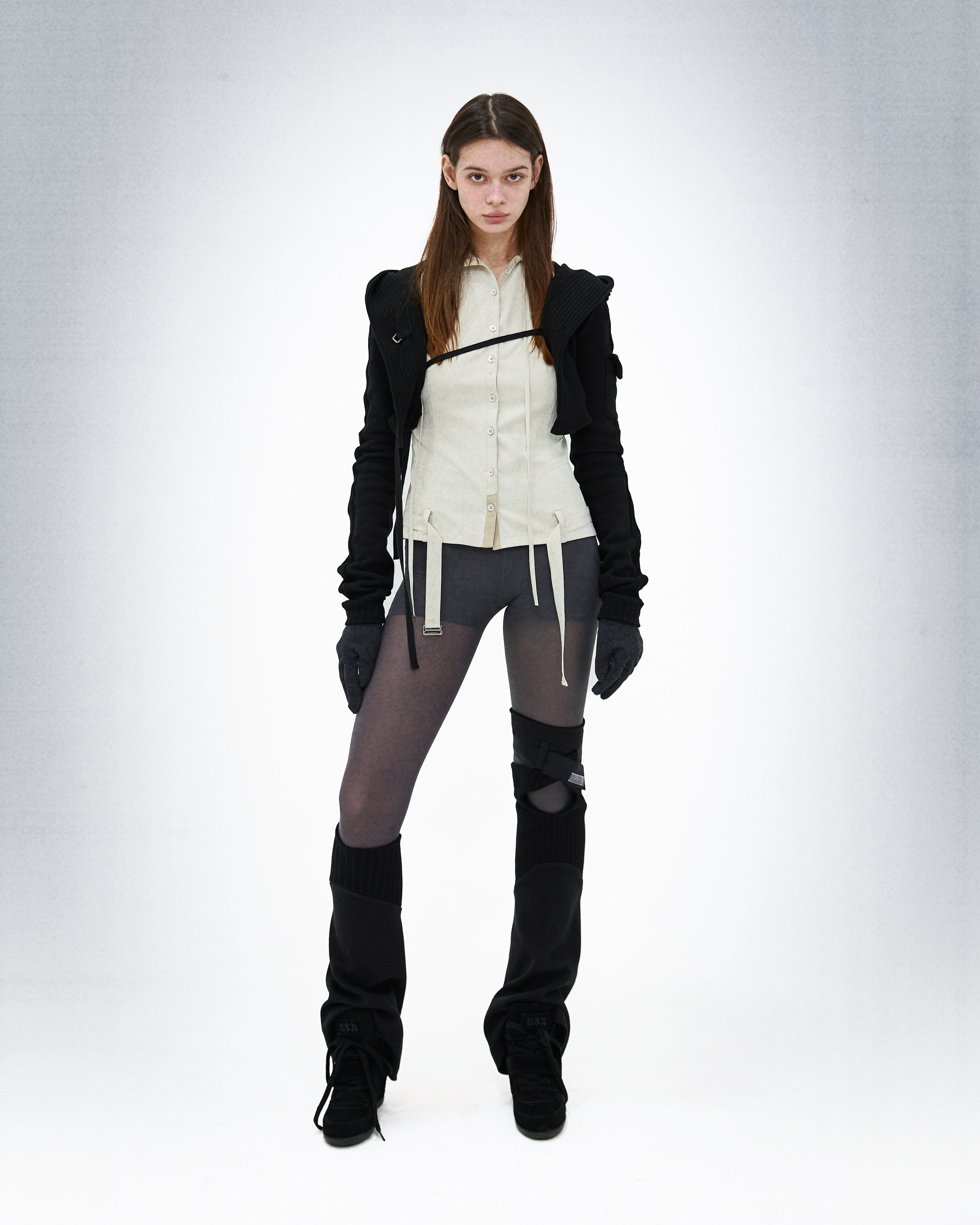 HOODED BOLERO