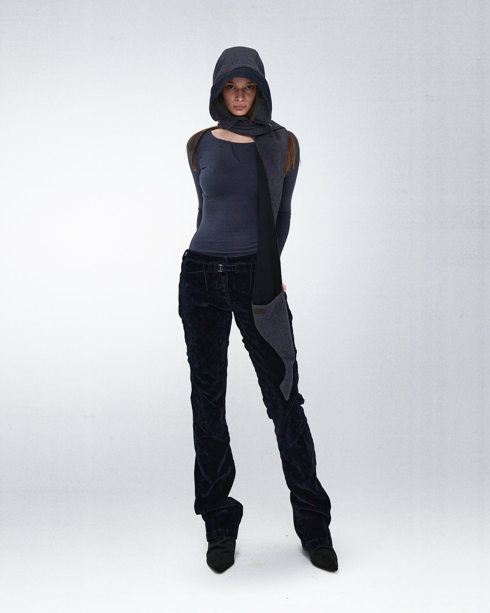 REVERSIBLE HOODED MUFFLER