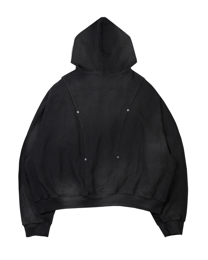 BRACES ZIP UP HOODIE