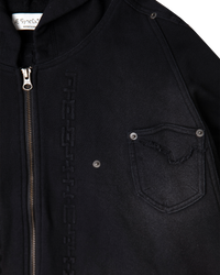 BRACES ZIP UP HOODIE