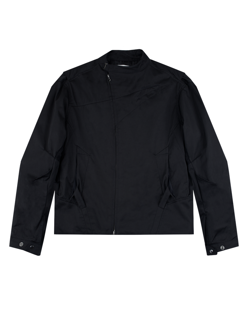 ASYMMETRIC TRUCKER JACKET
