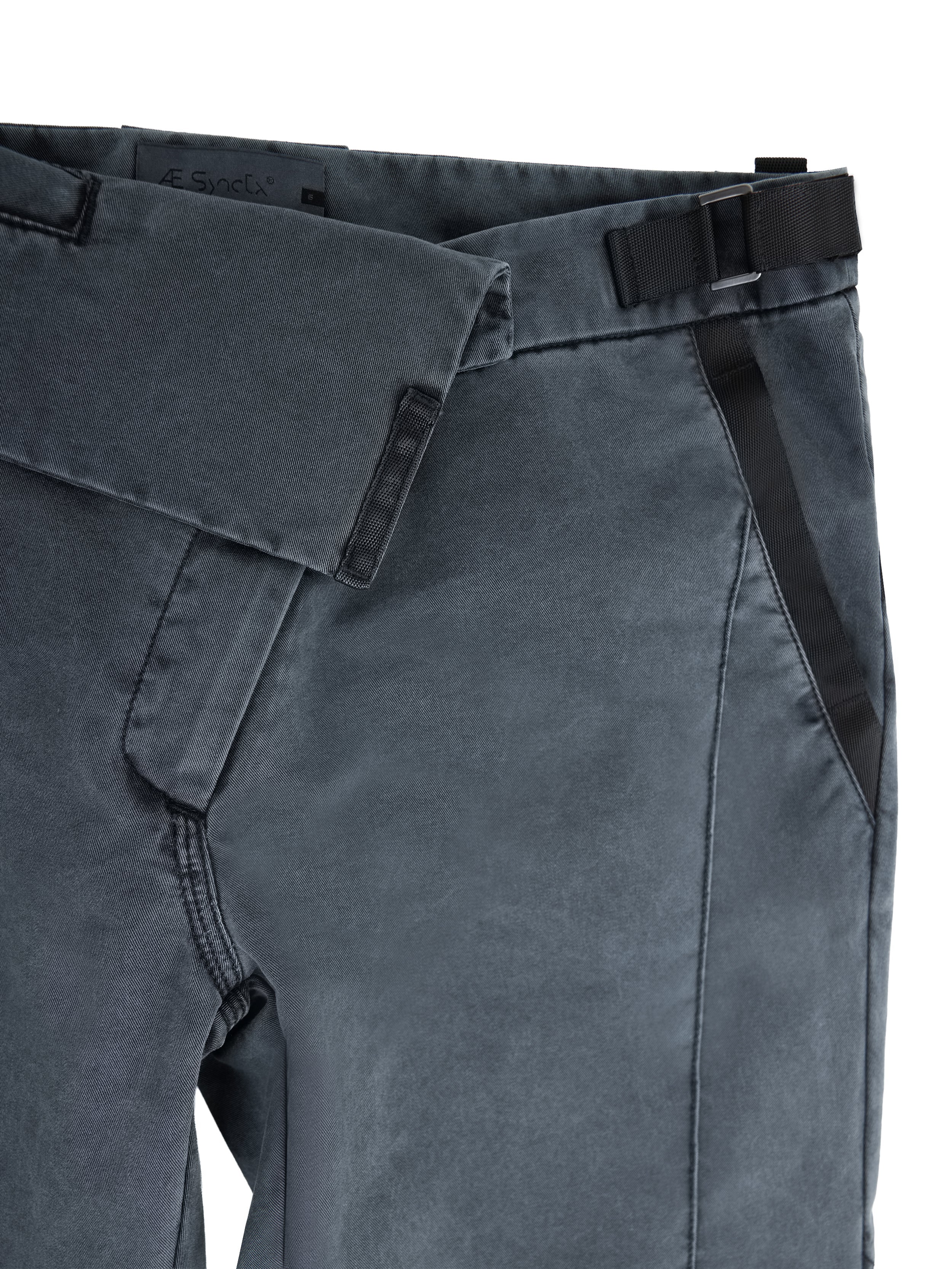 ASYMMETRIC WAIST PANTS