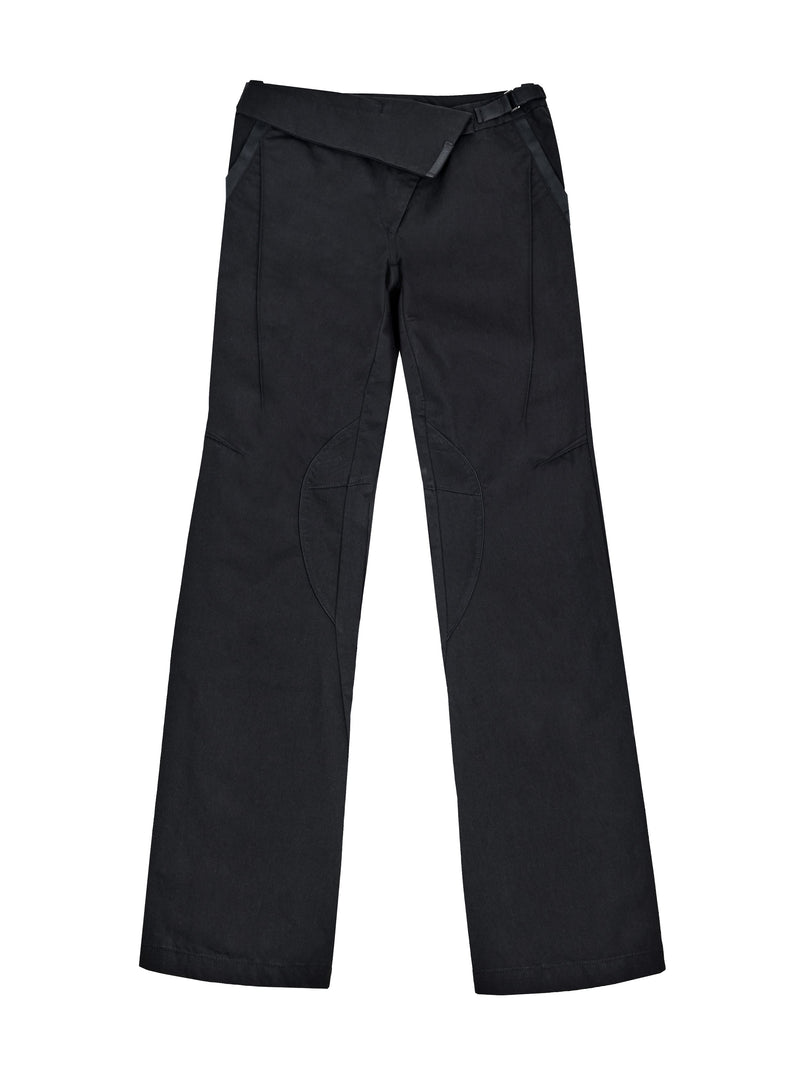 ASYMMETRIC WAIST PANTS