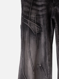 SWAMP FAUX LEATHER PANTS