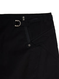 ASYMMETRIC MINI SKIRT
