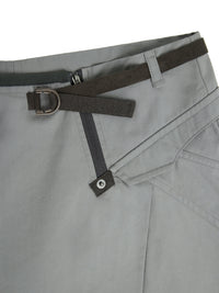 ASYMMETRIC MINI SKIRT