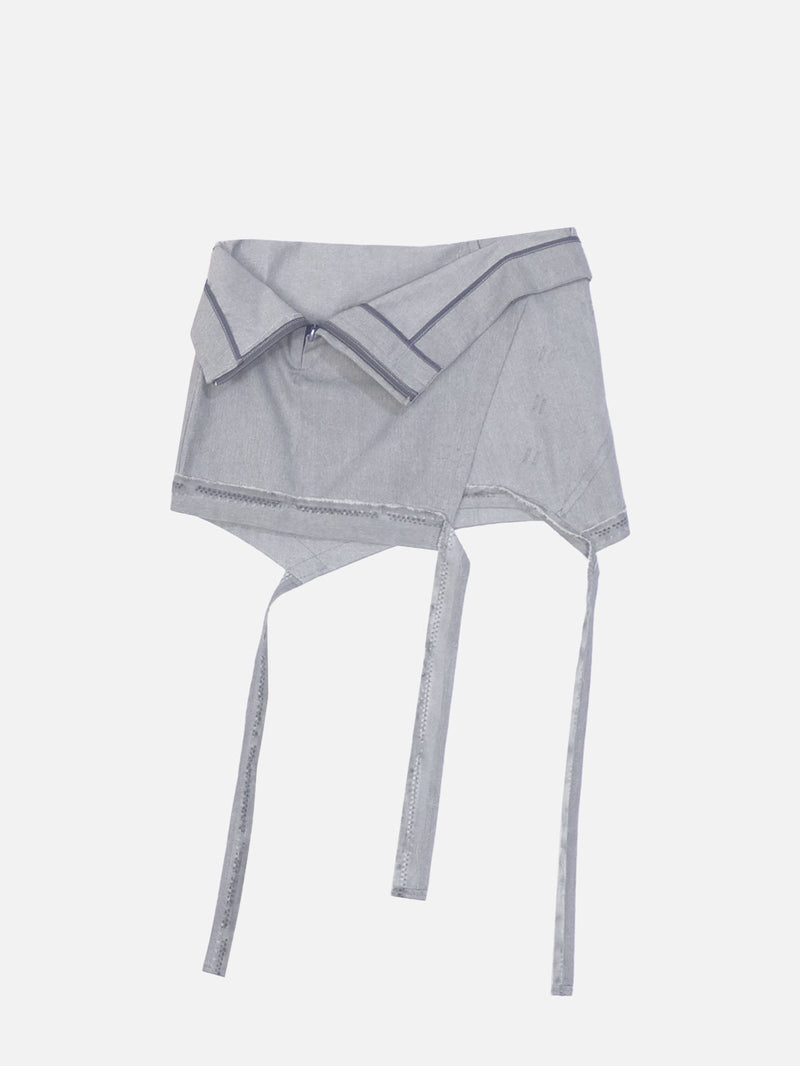 FOLDED MINI SKIRT