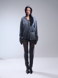 ASYMMETRIC LEG WARMER
