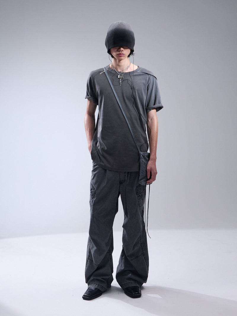 METAL LOGO HALF SLEEVE