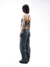 HALTER SLEEVELESS