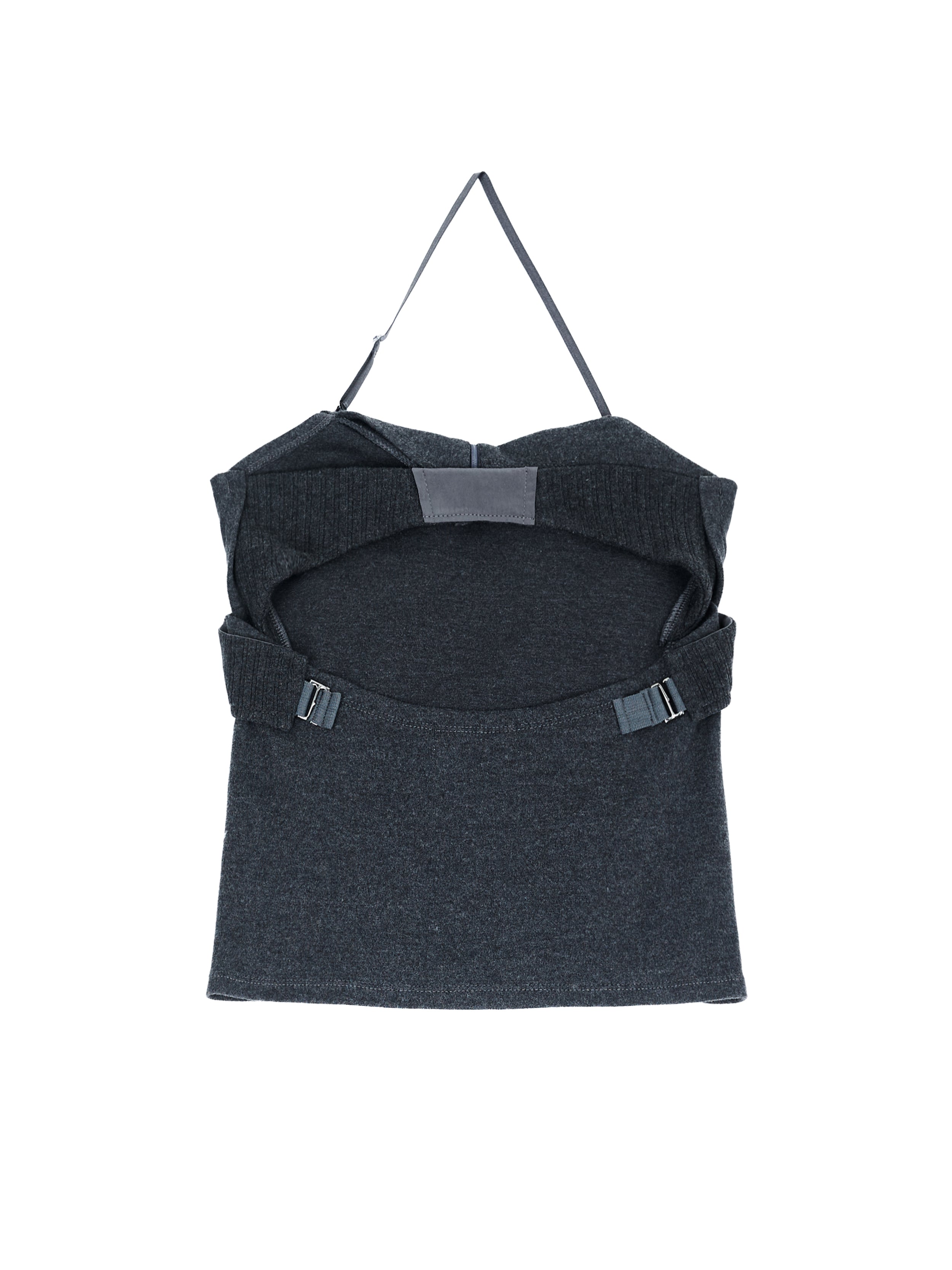 2WAY HALTER SLEEVELESS