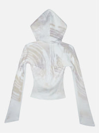 MYSTERY CIRCLE HOODED TOP