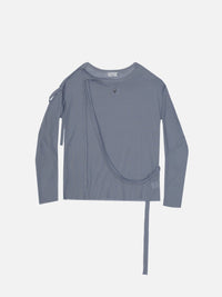 TRIMMED KNIT TOP